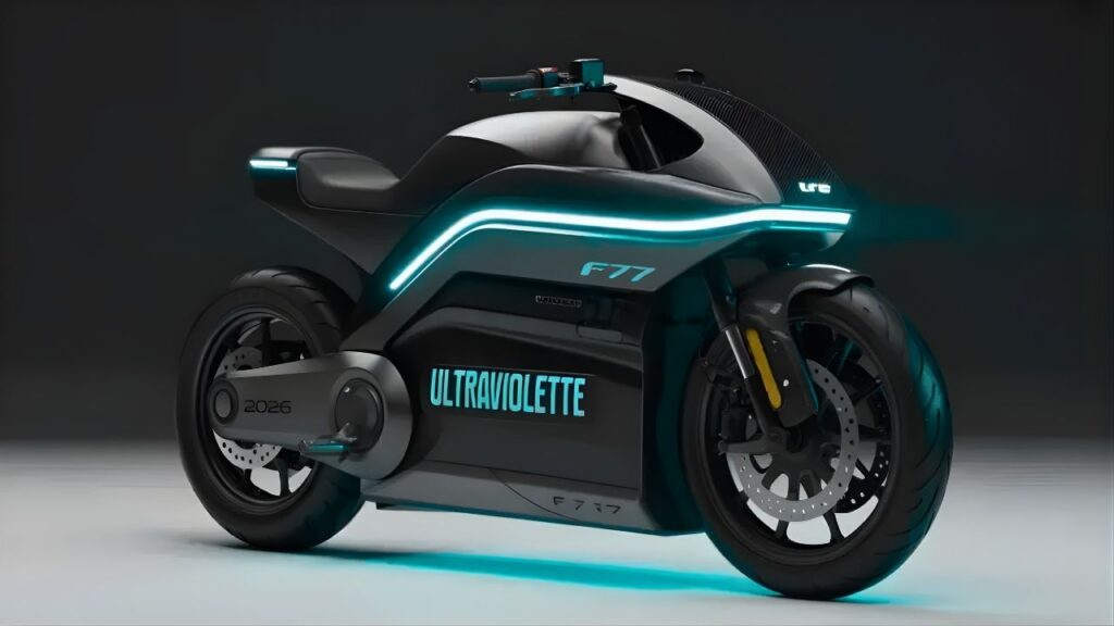 Ultraviolette F77 2026: moto eléctrica con imagen premium y gran alcance
