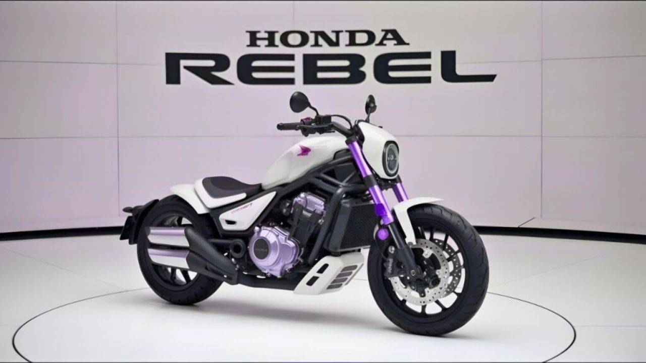 Honda Rebel: moto cruiser con estilo bobber y diseño moderno