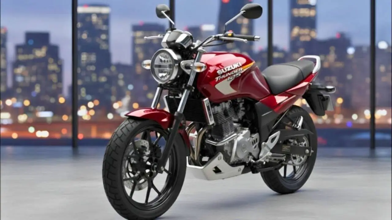 Suzuki Thunder 125 2026: estilo coreano brutal que sorprende a todos